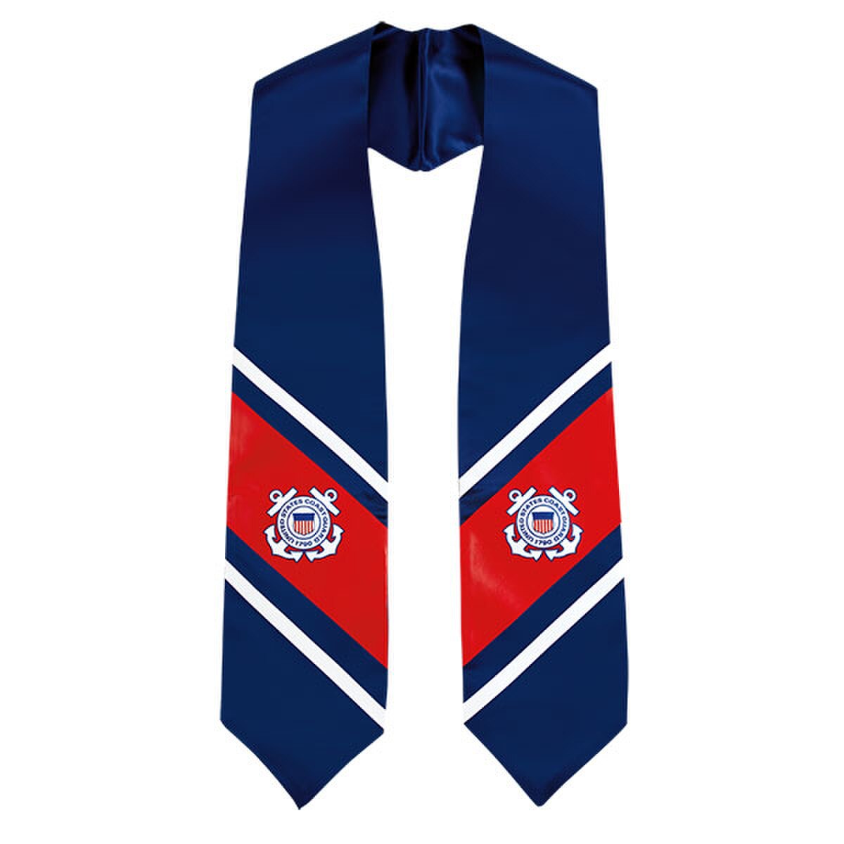 Jostens Graduation US Coast Guard Stole